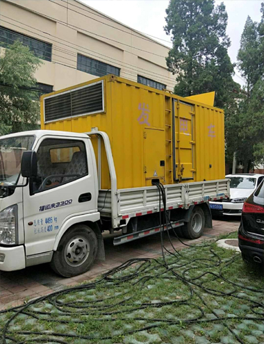 仪征发电车出租-柴油发电机组排烟系统设计要求及其考虑因素